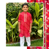 Bandhej Kurta