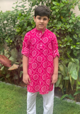 Bandhani kurta